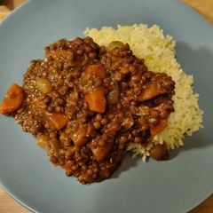 Lentil bourguignon A picture of Lentil bourguignon.