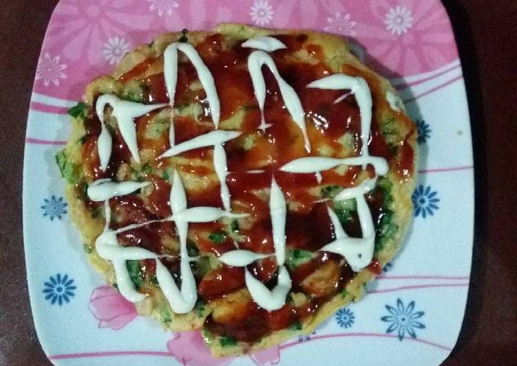 Okonomiyaki Simpel