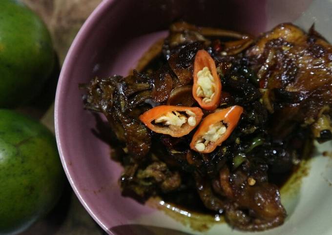 Ayam Kecap Pedas Simple