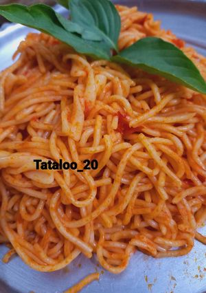 عکسی از دستور پاستا آرابیاتا😋💕