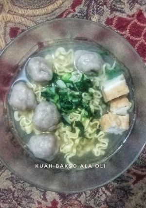 Foto resep Kuah Bakso Sederhana Tanpa Tulang