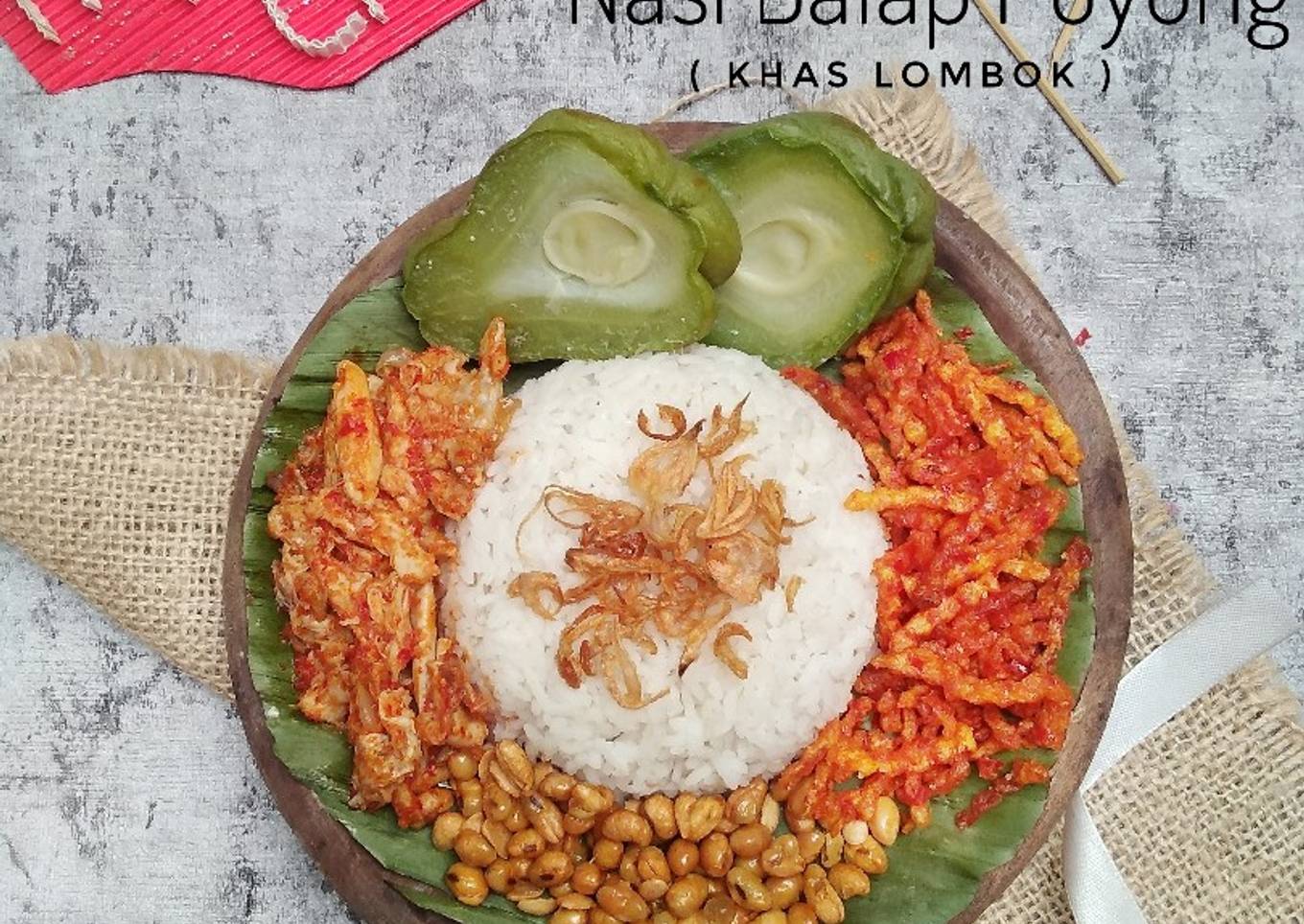 Nasi Balap Puyung Khas Lombok