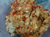 Pecak tempe sambal terasi