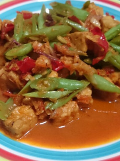 Foto resep Tumis Buncis Tempe Pedas