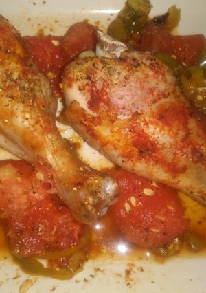 A picture of 🌶 Spicy Melon Chicken 🌶.
