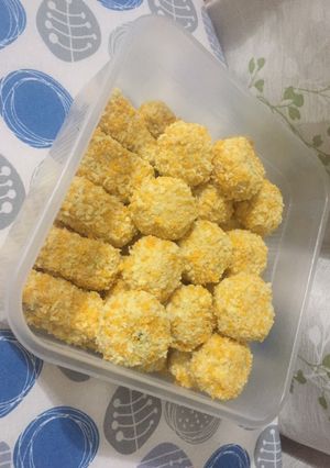 Foto resep Nugget ayam wortel keju Mpasi 12m