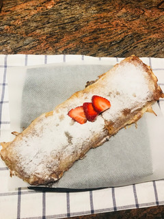 Una foto de Strudel de manzana