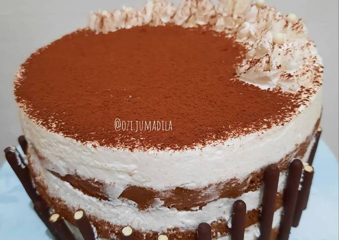 Cara Bikin Tiramisu Chocolate Cake, Lezat