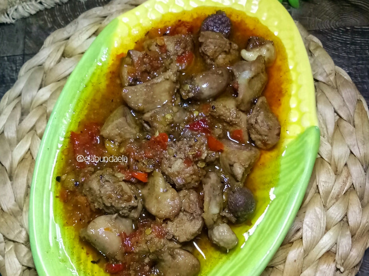Langkah Mudah untuk Menyiapkan Balado Hati Ampela Anti Gagal