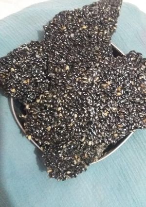 કાળા તલ ની ચીકી (Black Til Chikki Recipe In Gujarati) રેસીપી મુખ્ય ફોટો