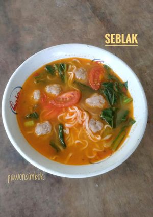 Foto resep Seblak