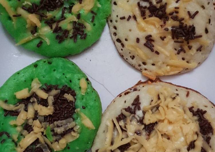 cara memasak Surabi/serabi manis. Semanis kamu! yang sedap