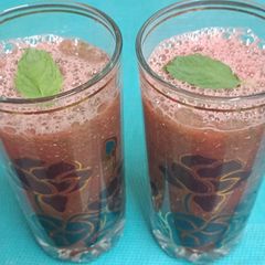 A picture of Watermelon 🍉 & Chia Seeds Fresca.