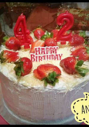 Foto resep Cheddar cheesecake Birthday
