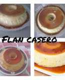 Flan de huevo casero