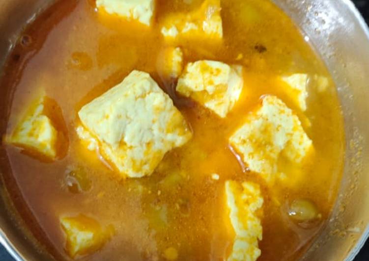 Matar paneer