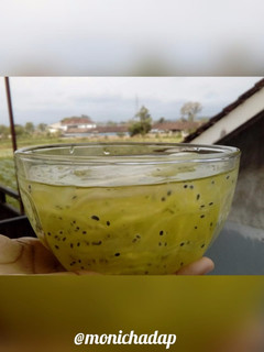 Foto resep Es Melon Serut Selasih