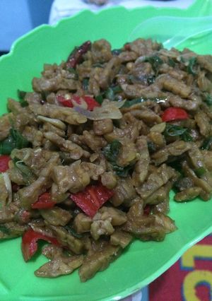 Foto resep Oreg tempe cabe hijau