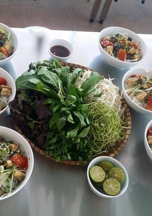 Hình của món Bún ốc riêu cua HN.