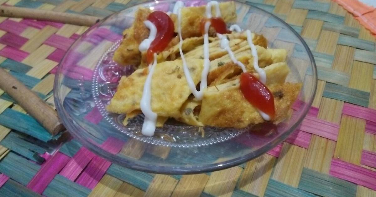 465 resep  telur  gulung  kornet enak  dan sederhana Cookpad