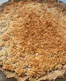 Crumble de manzana y arándanos sin azúcar!