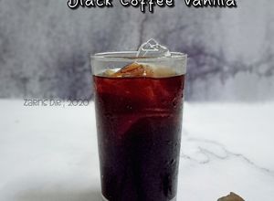 Gambar Iced Black Coffee Vanilla