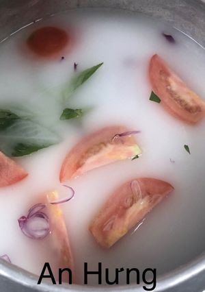 Hình của món Tuỷ Bò Nhúng Mẽ.