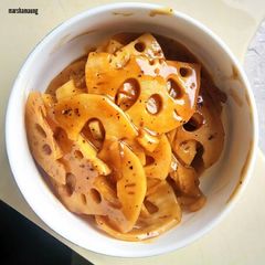 A picture of Healthy Sweet Sour Lotus Root.