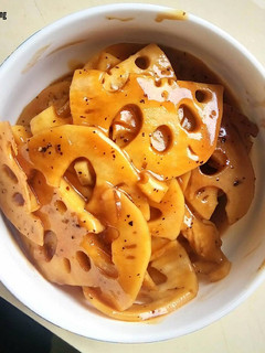A picture of Healthy Sweet Sour Lotus Root.