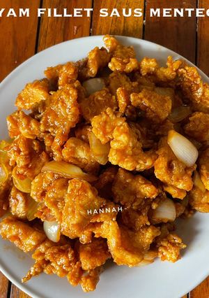 Foto resep Ayam Fillet Saus Mentega