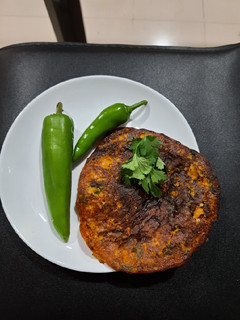 A picture of Rice chilla.