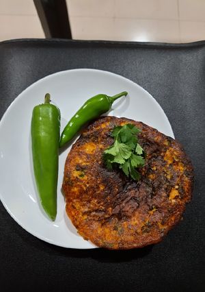 A picture of Rice chilla.