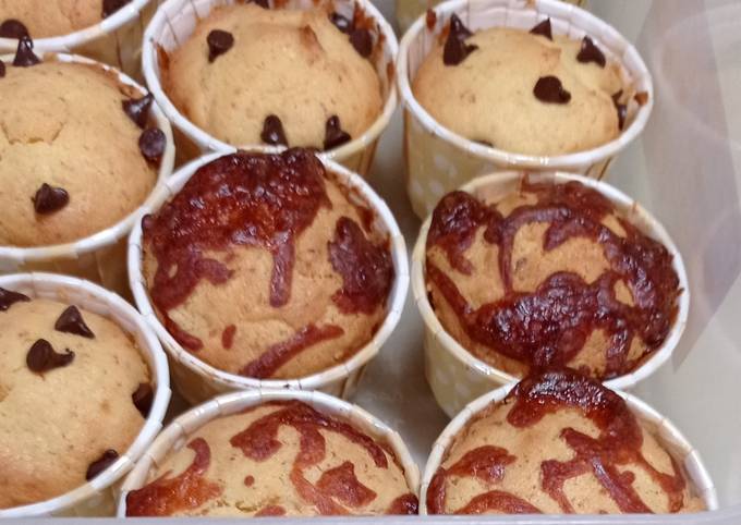 Cara membuat Muffins Bluder Tape Cara membuat Muffins Bluder Tape