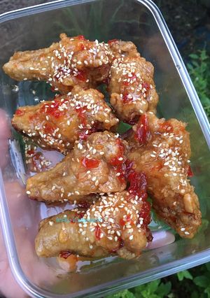 รูปของ “ไก่ทอดเคลือบซอส”