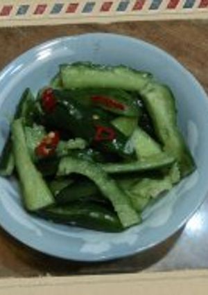 涼拌小黃瓜 的食譜成品照片