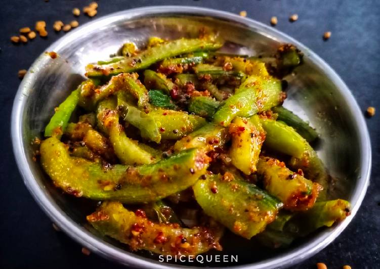 Easiest Way to Make Speedy Galka no sambharo sponge gourd vegetable