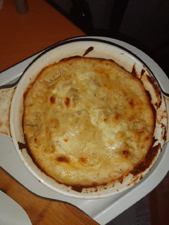 A picture of Cauliflower in Bèshamel Sauce.