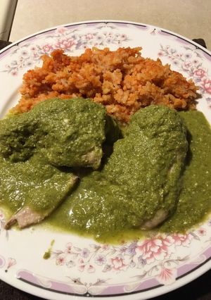 Una foto de Mole verde
