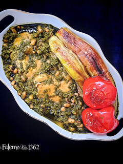 عکسی از دستور قرمه سبزی گیلانی