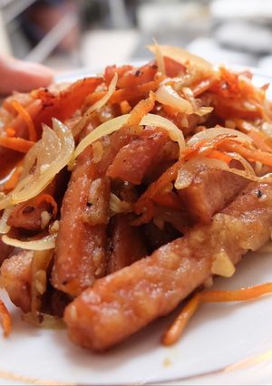 Foto resep Tumis Maling (pork luncheon) haujeeek