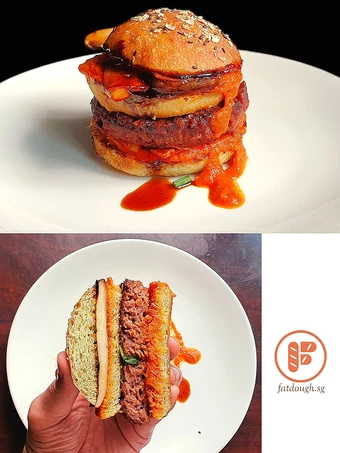 Easy Way Make Recipe Vegan Korean BBQ Burger that is Perfect, Delicious}