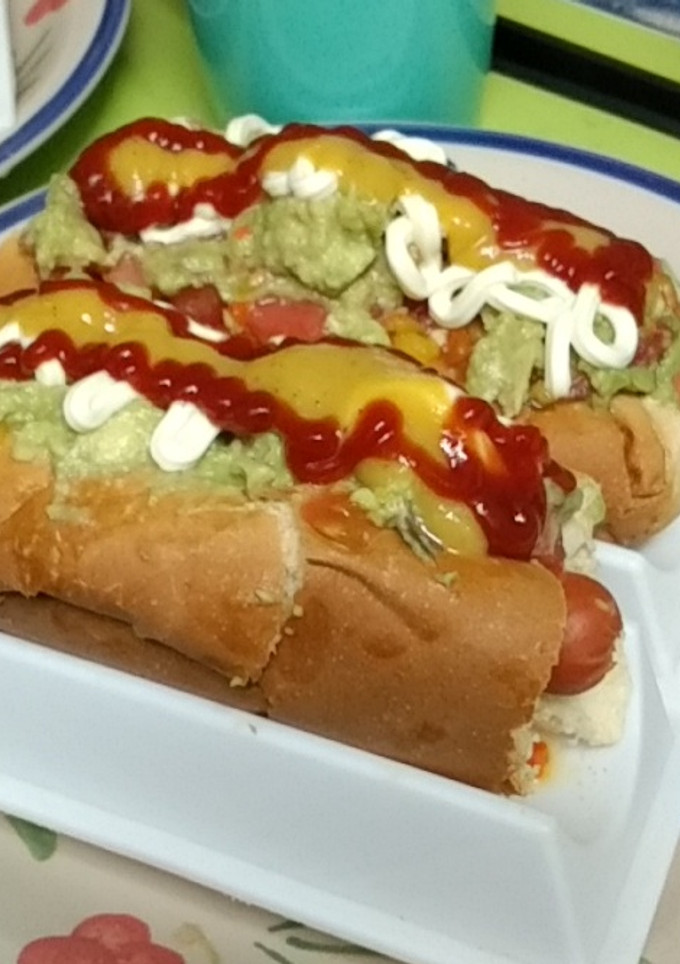 Una foto de Completos hechos en casa