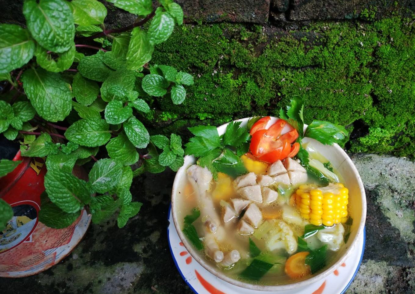 Sop Ceker Bakso