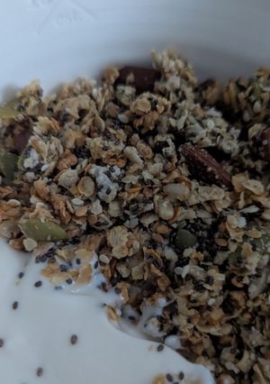A picture of Healthier granola.