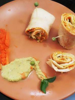 A picture of Peanut Butter Dosa.