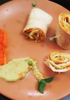 A picture of Peanut Butter Dosa.