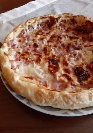 Foto di Torta salata cremosa
