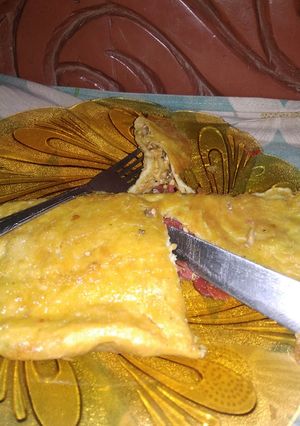 Foto resep Martabak Teri Tempe
