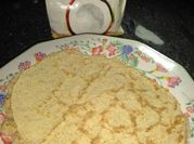 A picture of psyllium husk tortilla