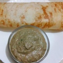 Brinjal chutney A picture of Brinjal chutney.